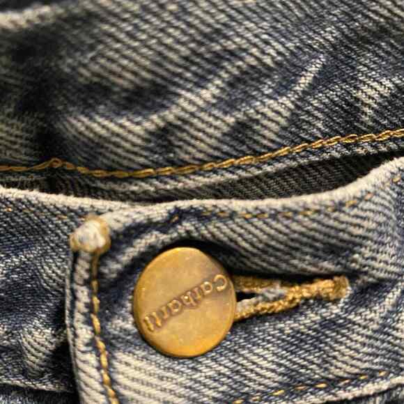 Carhartt Jeans Mens 36x30 Blue Baggy Relaxed Distressed Worn Workwear - Picture 7 of 16